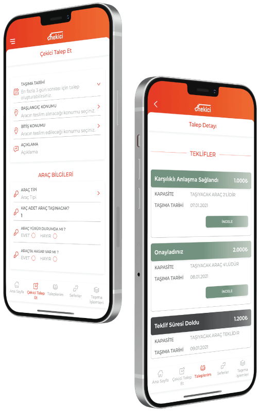5 dakikada teklif al mobil uygulama